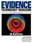 The magazine dedicated exclusively to the technology of evidence collection, processing, and preservation Volume 9, Number 2 March-April 2011