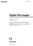 Digital Film Imager UP-DF550. Instructions for Use Page 2 Setup Manual Page 45