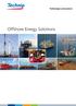 Offshore Energy Solutions. Technologies and products