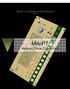 MiniP7 V2.03 Assembly and User s Manual 2018 MINIP7 ANALOG DRUM COMPUTER