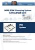 WIRE EDM Clamping System CATALOGUE 2018