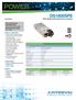 POWER DS1600SPE Watts Distributed Power System. Electrical Specifications. Ordering Information. Data Sheet