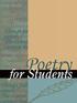 POETRY. for Students. ( c) 2011 Gale. All Rights Reserved.