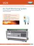 1S24. Arc Fault Monitoring System. Arc fault protection to provide high speed detection and clearance of arcing faults.