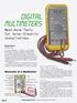 DIGITAL MULTIMETERS 0.00VDC. Must-Have Tools for Solar-Electric Installations. Elements of a Multimeter. Richard Perez