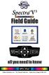 Spectra. V 3 Field Guide
