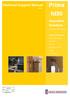 Prima fd30. Technical Support Manual. Innovative Solutions. Halspan Fabrication Door Assemblies Frames Doors Acoustic Doors Glass Fire Doors