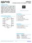 QPB2318SR. 15 db Balanced Return Path Amplifier MHz. Product Overview. Functional Block Diagram. Ordering Information