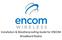 Installation & Weatherproofing Guide for ENCOM Broadband Radios
