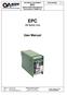 TECHNICAL DOCUMENT EPC SERVO AMPLIFIER MODULE Part Number L xx EPC. 100 Series (1xx) User Manual