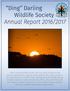 Ding Darling Wildlife Society Annual Report 2016/2017