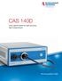 CAS 140D. Array spectrometer for high accuracy light measurement. We bring quality to light.
