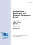 Portable Digital Radiography and Computed Tomography Manual