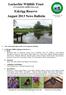 Lockerbie Wildlife Trust (  Eskrigg Reserve August 2013 News Bulletin
