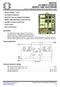 16SCT001 1kV DIRECT-COUPLED MOSFET / IGBT GATE DRIVER 16SCT001 - PRELIMINARY SPECIFICATION - REVISION MAY 1, 2017