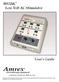 Amrex. MS324C * Low Volt AC Stimulator. User's Guide. electrotherapy equipment a division of Amrex-Zetron, Inc.
