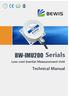 BW-IMU200 Serials. Low-cost Inertial Measurement Unit. Technical Manual