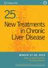 New Treatments in Chronic Liver Disease