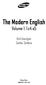 The Modern English Volume 1: 1.c4 e5