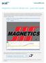 Magnetics inductor design tool - quick start guide