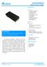 E54SJ05040 FEATURES OPTIONS APPLICATIONS. E54SJ /8 Brick DC/DC Regulated Power Module 40~60V in, 5V/40A out, 200W. 200W DC/DC Power Modules