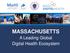 MASSACHUSETTS. A Leading Global Digital Health Ecosystem