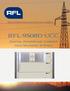 SOLUTIONS FOR AN EVOLVING WORLD RFL 9508D UCC. Digital PowerLine Carrier Multiplexing System