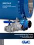 Proven technology for individual valve solutions worldwide TRUNNION MOUNTED BALL VALVES API 6D - API 6DSS - API 6A MANUAL- MOV- ESDV TBV-1003