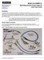 Model 4210-MMPC-C. Multi-Measurement Prober Cable Kit Quick Start Guide. Overview. Prober cable kit contents