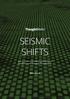 SEISMIC SHIFTS. Your guide to understanding the forces of change that are reshaping the enterprise. Mike Mason