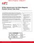 Si720x Switch/Latch Hall Effect Magnetic Position Sensor Data Sheet
