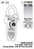 User s Guide HHM-EX830. True RMS 1000 Amp Clamp Meter with IR Thermometer