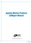 Applied Motion Products CANopen Manual