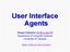 User Interface Agents