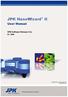 JPK NanoWizard II. User Manual. SPM Software Release 3.3a 04 / JPK Instruments AG all rights reserved
