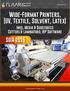 Wide-Format Printers, (UV, Textile, Solvent, Latex)