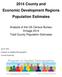 2014 County and Economic Development Regions Population Estimates