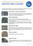 WINDOWS ON YOUR WORLD ARCHITECTURAL GLOSSARY