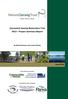 Gooseneck Swamp Restoration Trial 2013 Project Summary Report