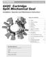 Cartridge Split Mechanical Seal 442C. Installation, Operation and Maintenance Instructions TABLE OF CONTENTS. Seal Data Reference