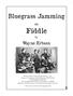 Bluegrass Jamming. Fiddle. Wayne Erbsen