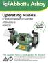Operating Manual 6 Industrial Bench Grinder ATBG280/