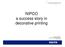 NIPCO a success story in decorative printing