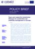 POLICY BRIEF. Open and respectful stakeholder dialogue for sustainable raw materials management in Europe