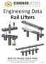Engineering Data Rail Lifters