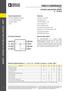 HMC412BMS8GE MIXER - SINGLE & DOUBLE BALANCED - SMT. Typical Applications. Features. Functional Diagram. General Description