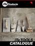 ite TOOLS CATALOGUE 1 Back to index ite TOOLS CATALOGUE