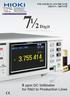 7½ Digit. 9 ppm DC Voltmeter for R&D to Production Lines. Precision DC Voltmeter PRECISION DC VOLTMETER DM7275, DM7276