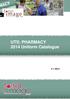 UTS: PHARMACY 2014 Uniform Catalogue