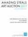 AMAZING STEALS ART AUCTION 201 7